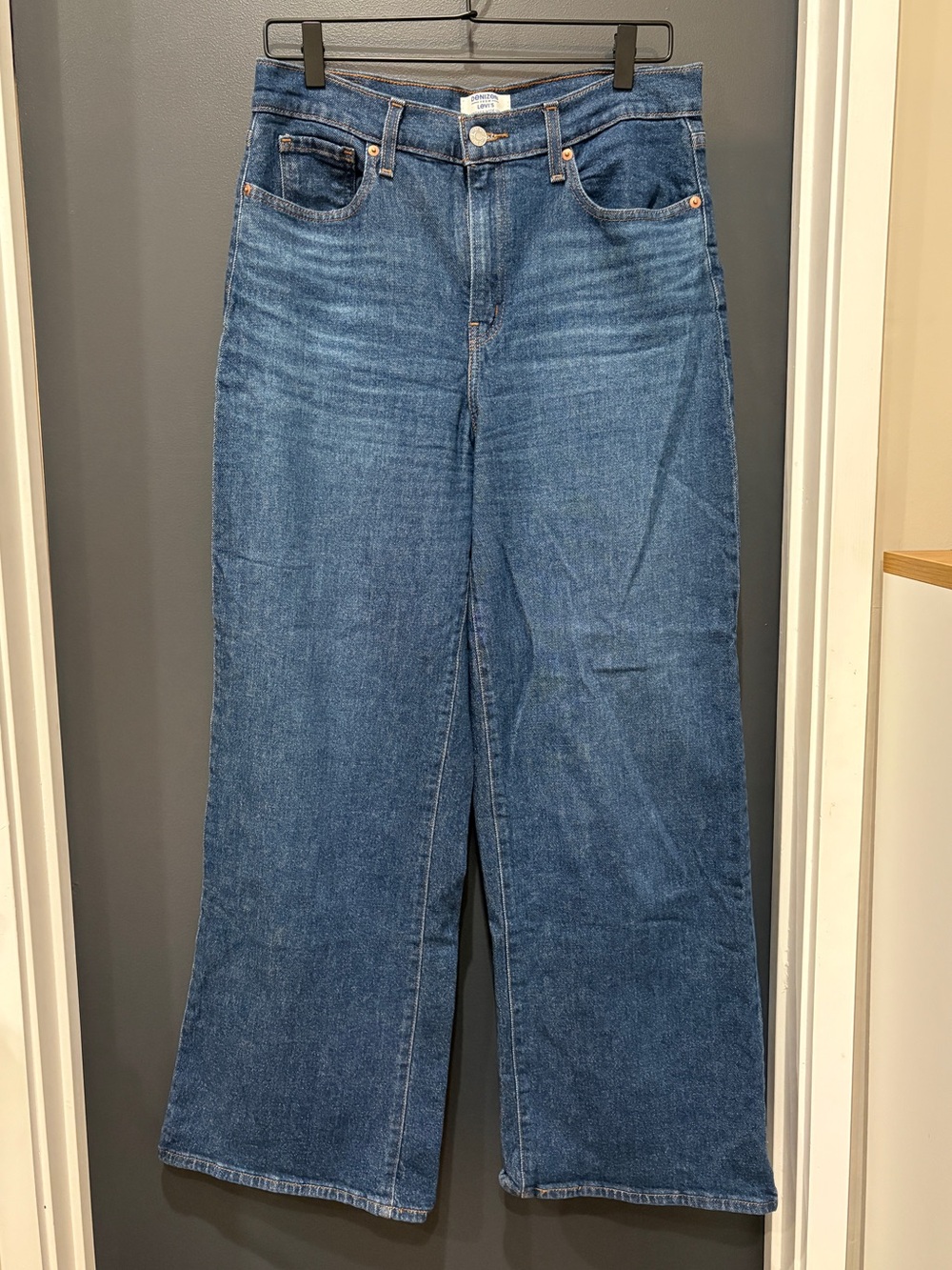 Denizen by Levi’s Dark Wash Wide-Leg Jeans